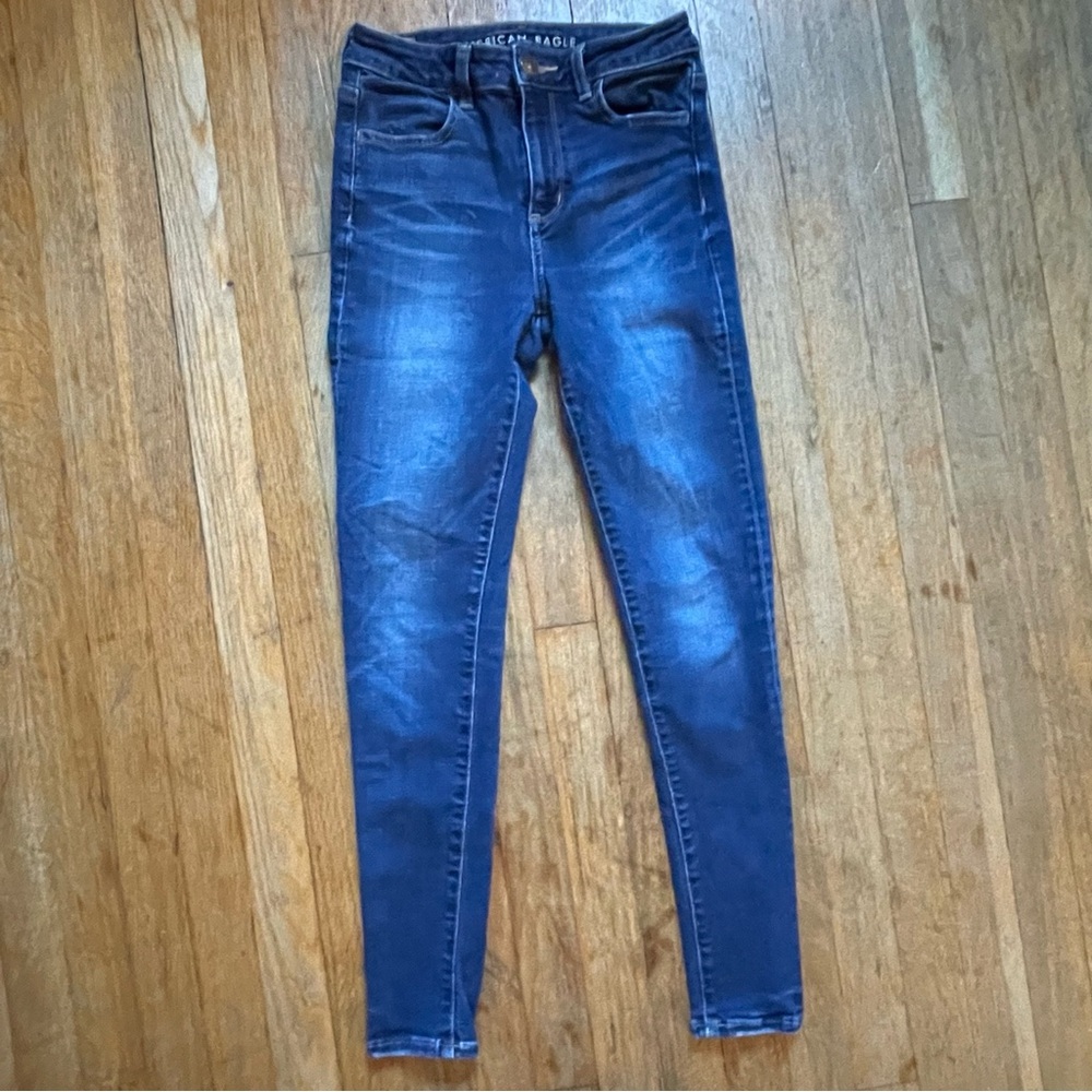 American Eagle Womens Super Stretch Hi-Rise Jegging Jeans Size 4